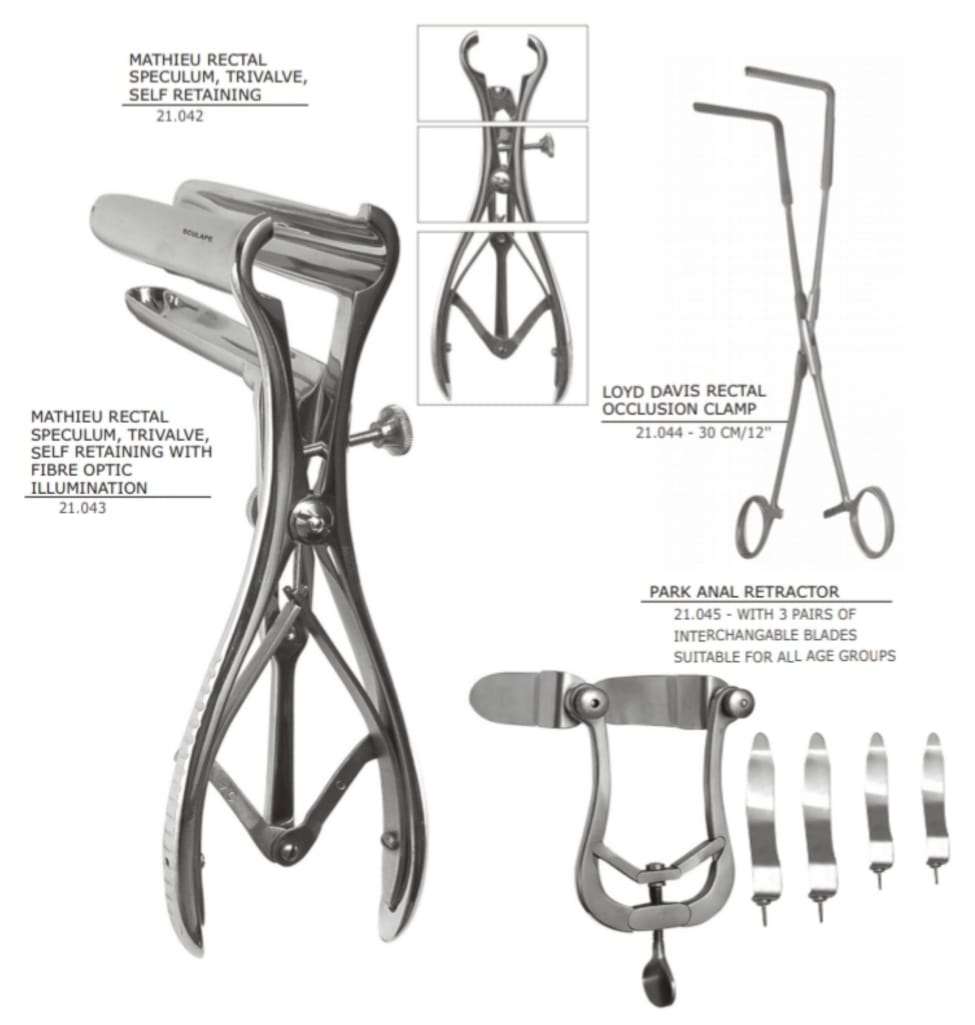 Intestinal and Rectal Instruments